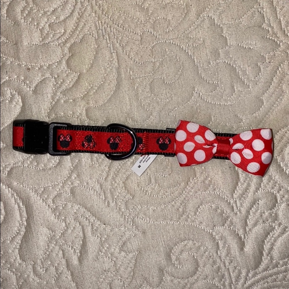 Minnie Mouse Dog Collar